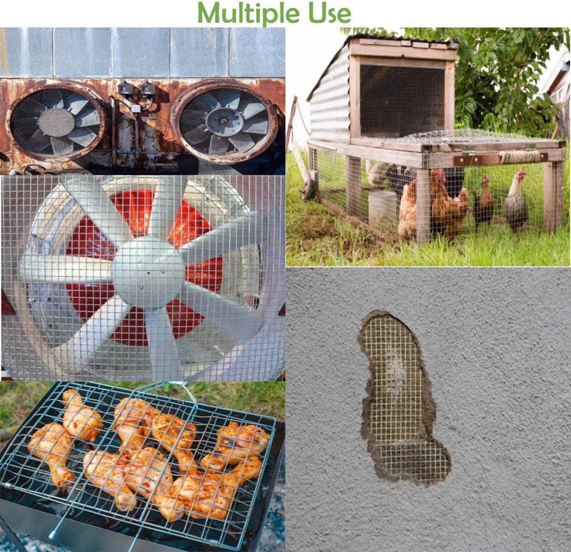 Galvanized Iron Cold Rolled GI Welded Wire Mesh (1/2 X 1/2, 10 Feet) - Image 3